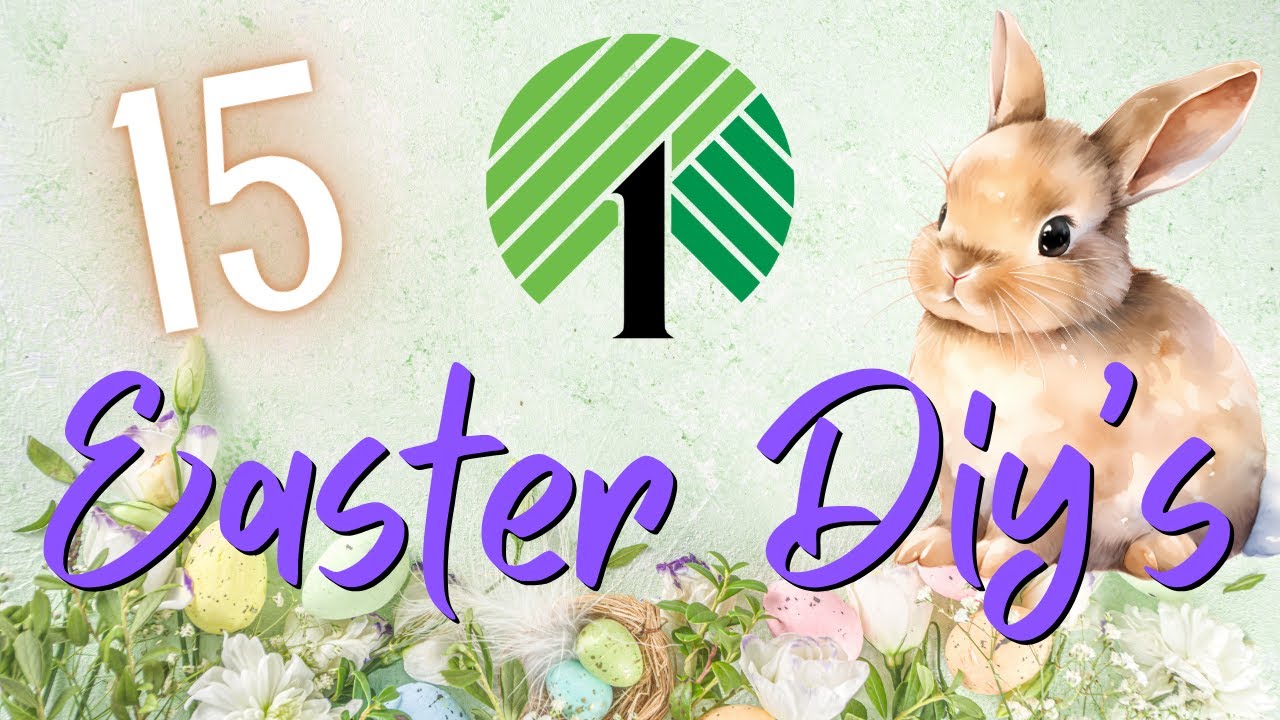 Dollar Tree Easter DIYs/Amazing Dollar Tree Easter Decor DIYs