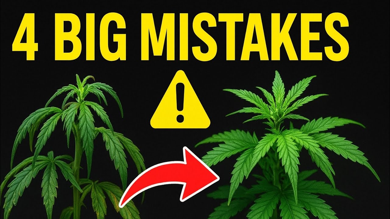 Why Your Cannabis Plant Looks Sad &ndash; Watering, Light & Training Explained 