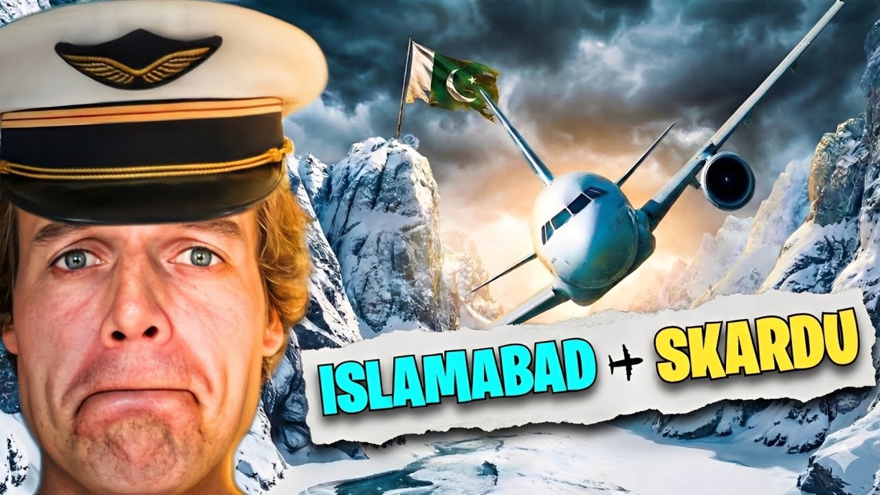J'ATTERIS SUR L'AÉROPORT LE PLUS DANGEREUX DU PAKISTAN (Flight Simulator)