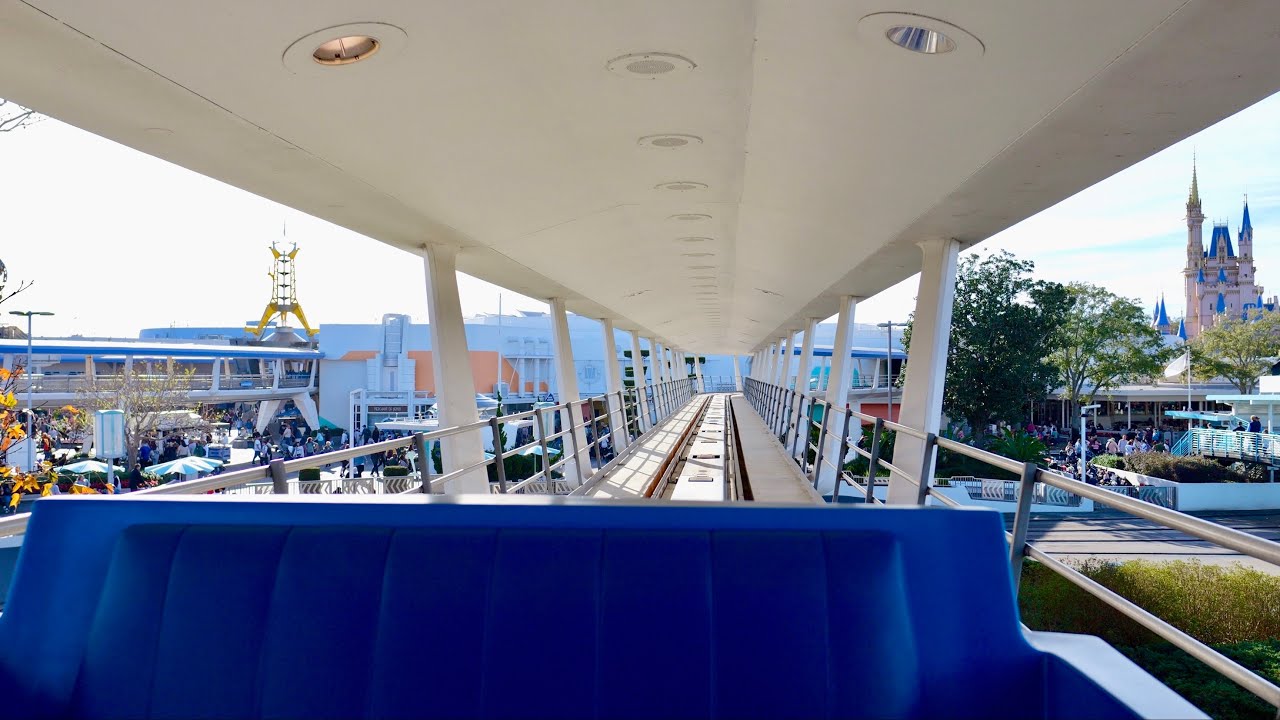 Magic Kingdom TTA PeopleMover 2024 Complete 4K Ride Experience | Walt Disney World Florida