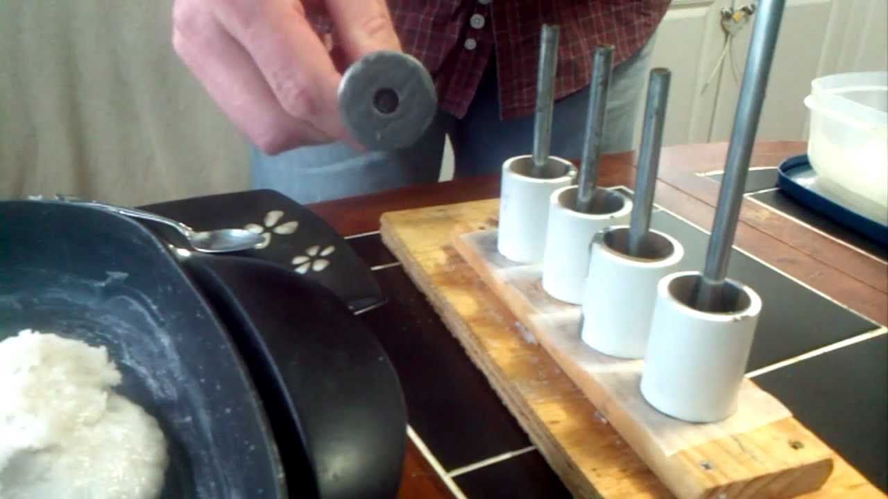 Part 3: How to Build a High Power Rocket - Casting the Fuel into BATES Grains