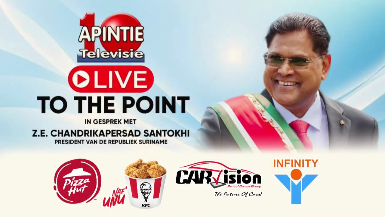 250521 LIVE To The Point - Z.E. Chandrikapersad Santokhi