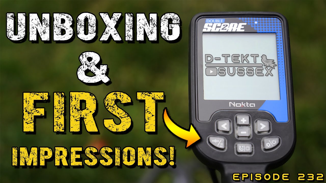 Nokta DOUBLE SCORE!!! | Unboxing & First Look | Waterproof SMF Metal Detector | Episode 232
