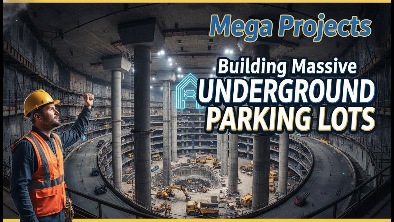 Mega Projects: Building Massive Underground Parking Lots