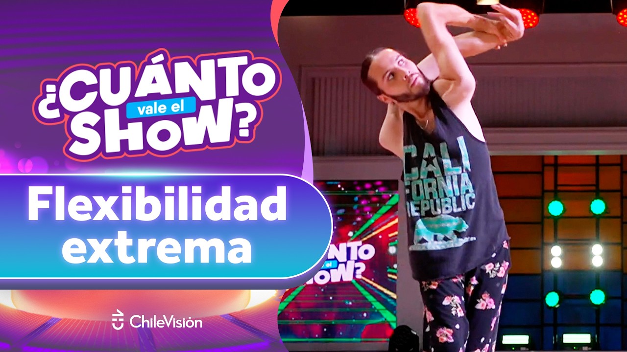¡UN TALENTO DE OTRO MUNDO! Fabián Palma sorprendió con su gran elasticidad - Cuánto Vale El Show