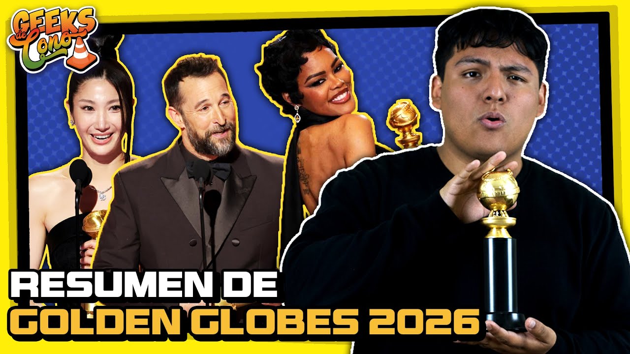 GANADORES EN LOS GOLDEN GLOBES 2026 | PRIMER PROGRAMA DEL AÑO | GEEKS DE CONO
