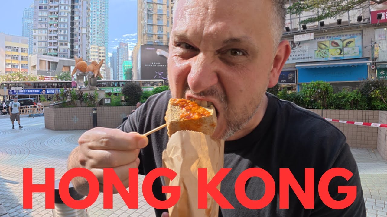 Eating Stinky Tofu in Hong Kong 🇭🇰 | Exploring Sneaker Street in Mong Kok