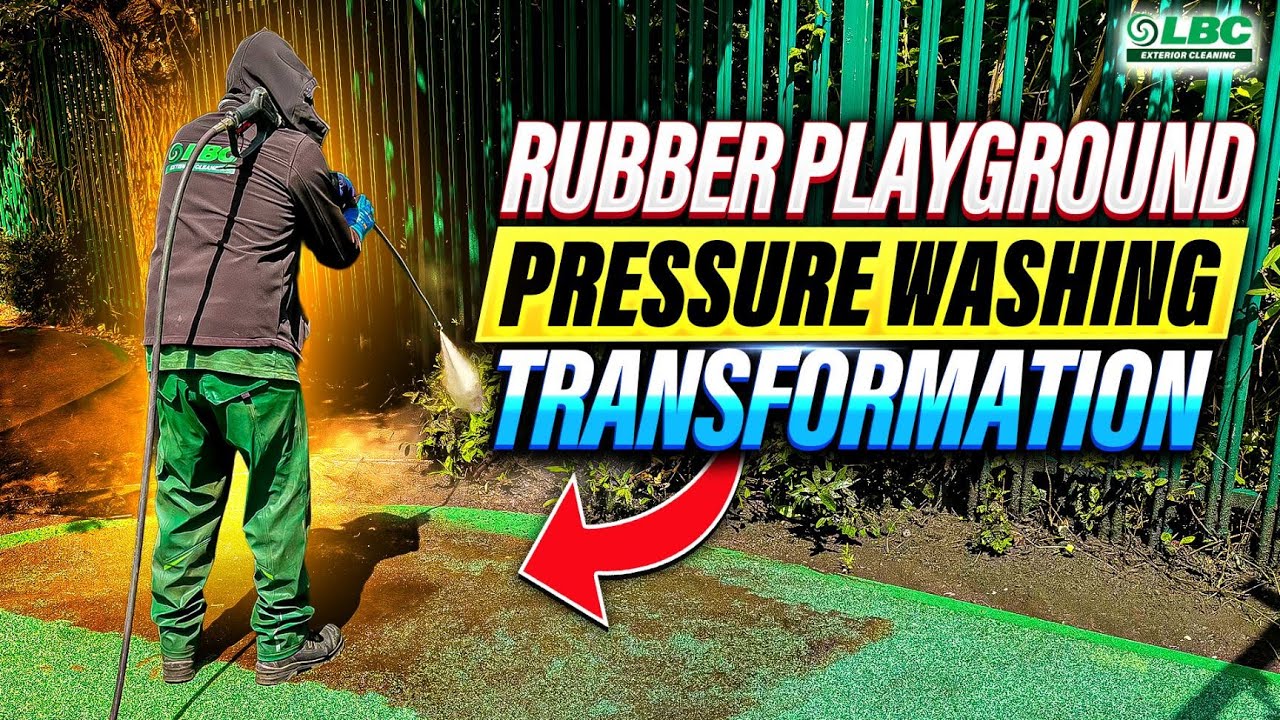 Safe & Clean: Revitalising a London Playground with Pressure Washing!