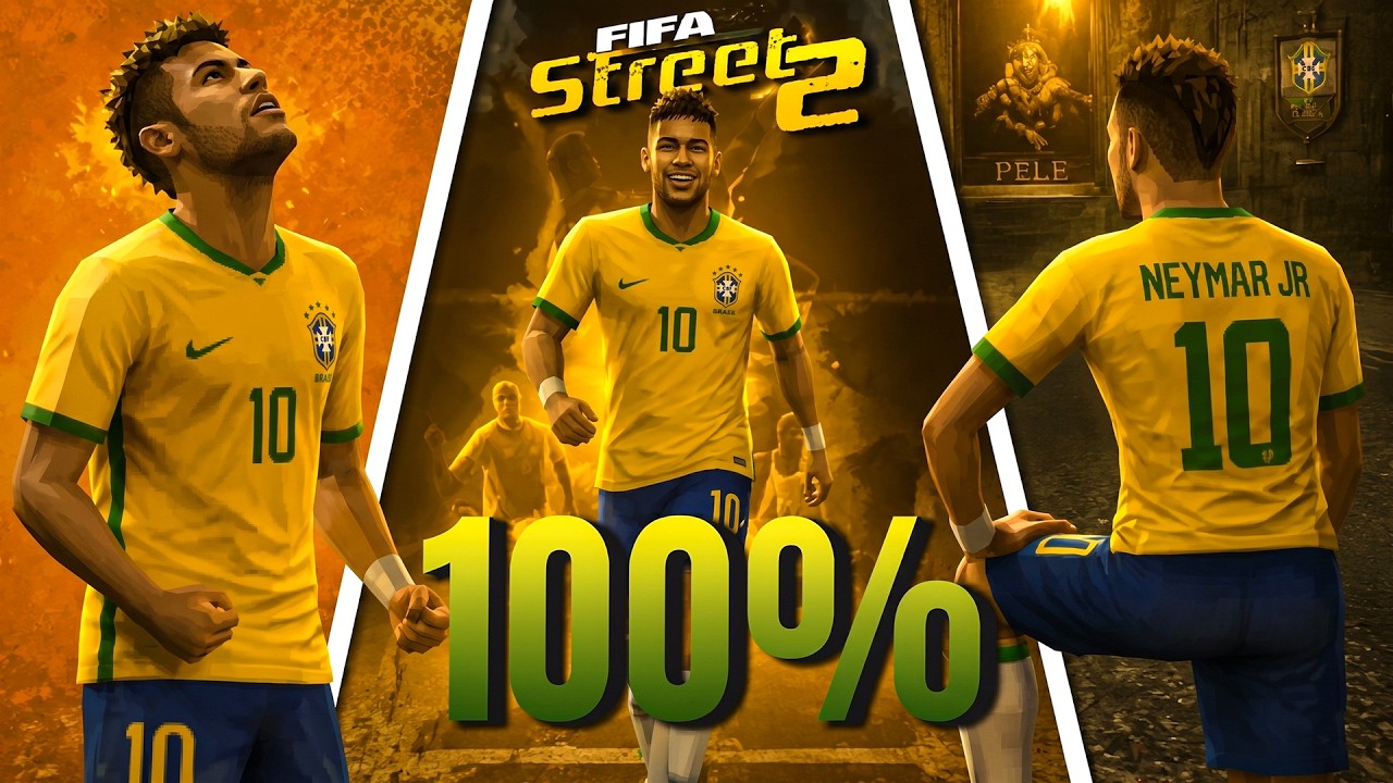 Gua Menamatkan 100% FIFA Street 2 👑🏆