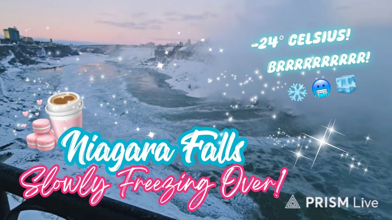 Slowly Watching Niagara Falls Freeze Over! Just Another Frosty Winter Day Walking Around! 🫣⛄❄️