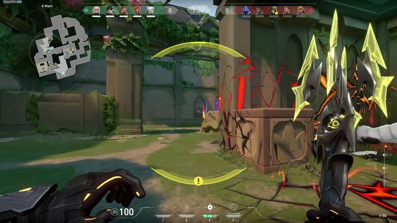 Crazy Brim, Deadlock & Iso Utility Combo sets up the perfect start on Lotus #valorant #valorantclips