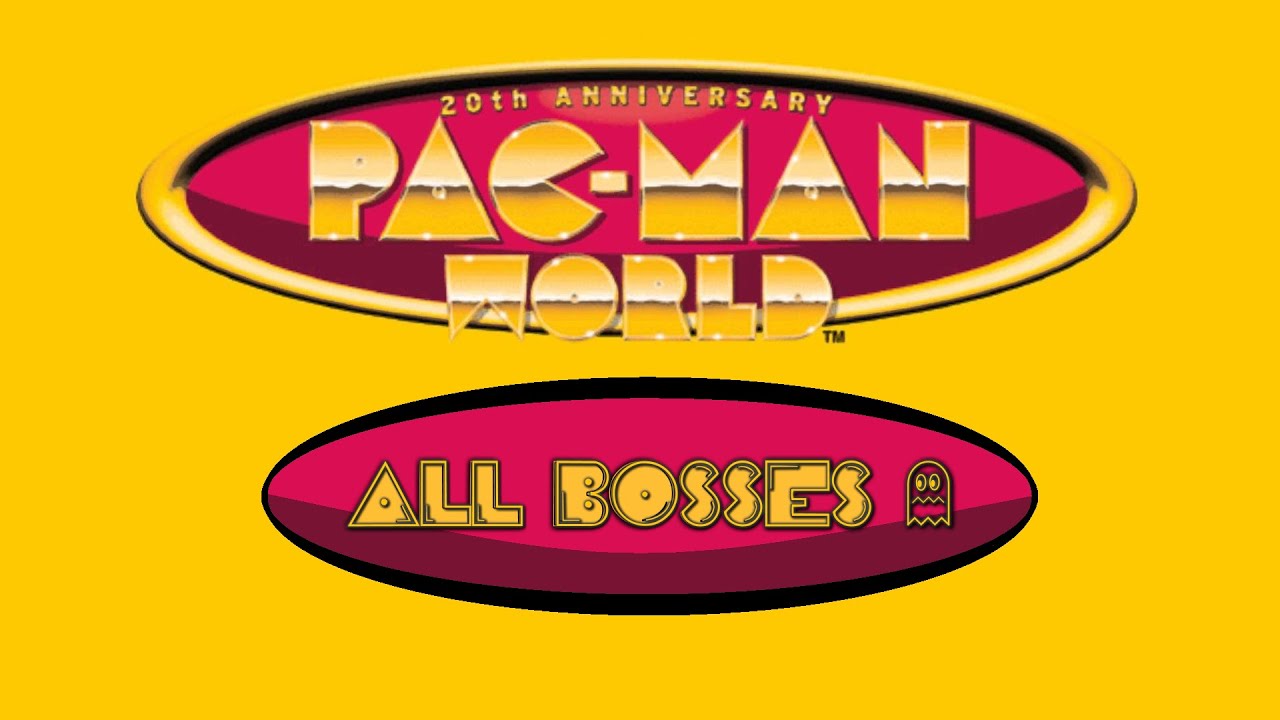 PAC-MAN WORLD (PS1) — ALL BOSSES