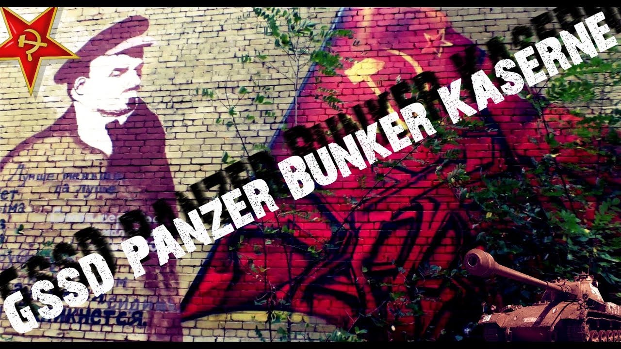 Die GSSD Panzer Bunker Kaserne  / Urbex & Lost Place
