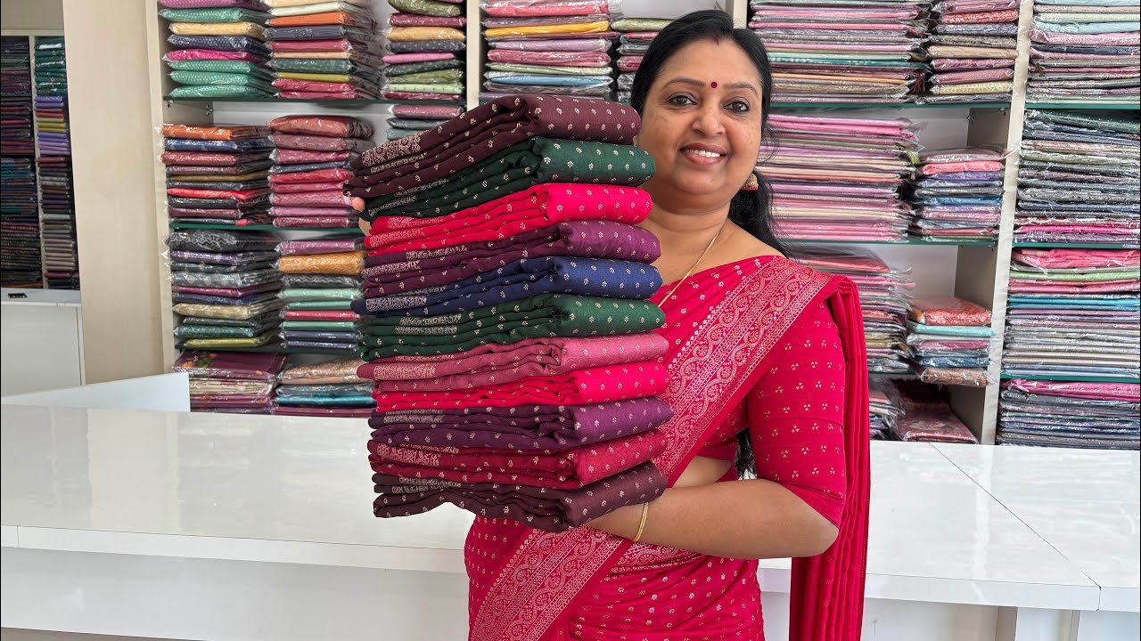 499 ന് ആരും തരില്ല ഈ വിലക്ക് ബനാറസി ലുക്കിൽ ഒരു Partywear Saree