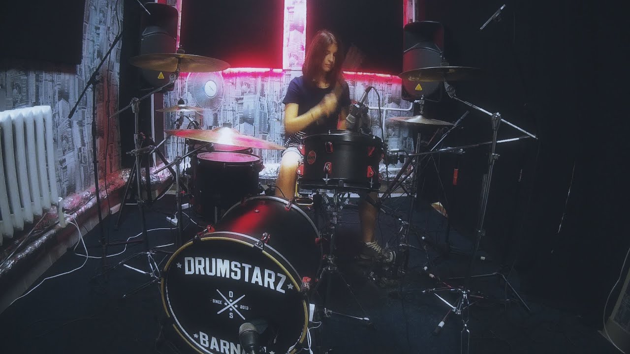 Юля Ковалёва - HIM - Join me in death - drum cover
