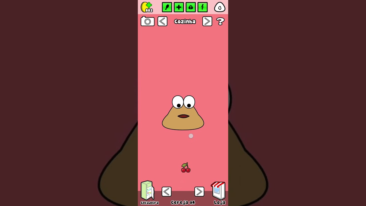 Eu jogando Pou e fiquei bravo! 😡😡