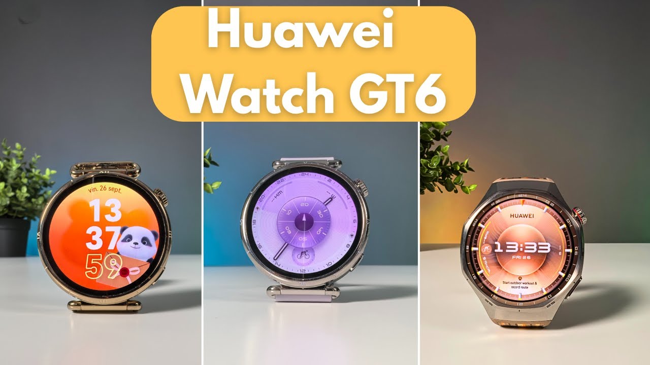Huawei Watch GT 6 – preț super accesibil și autonomie de până la 21 zile???🔥🔥🔥