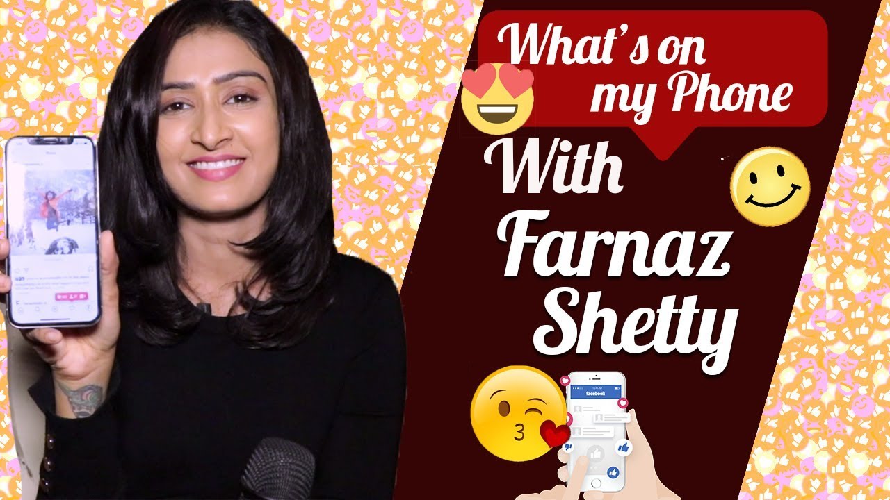 What's On My Phone With Farnaz Shetty | Raima Of Kahaan Hum Kahaan Tum | Telly Reporter