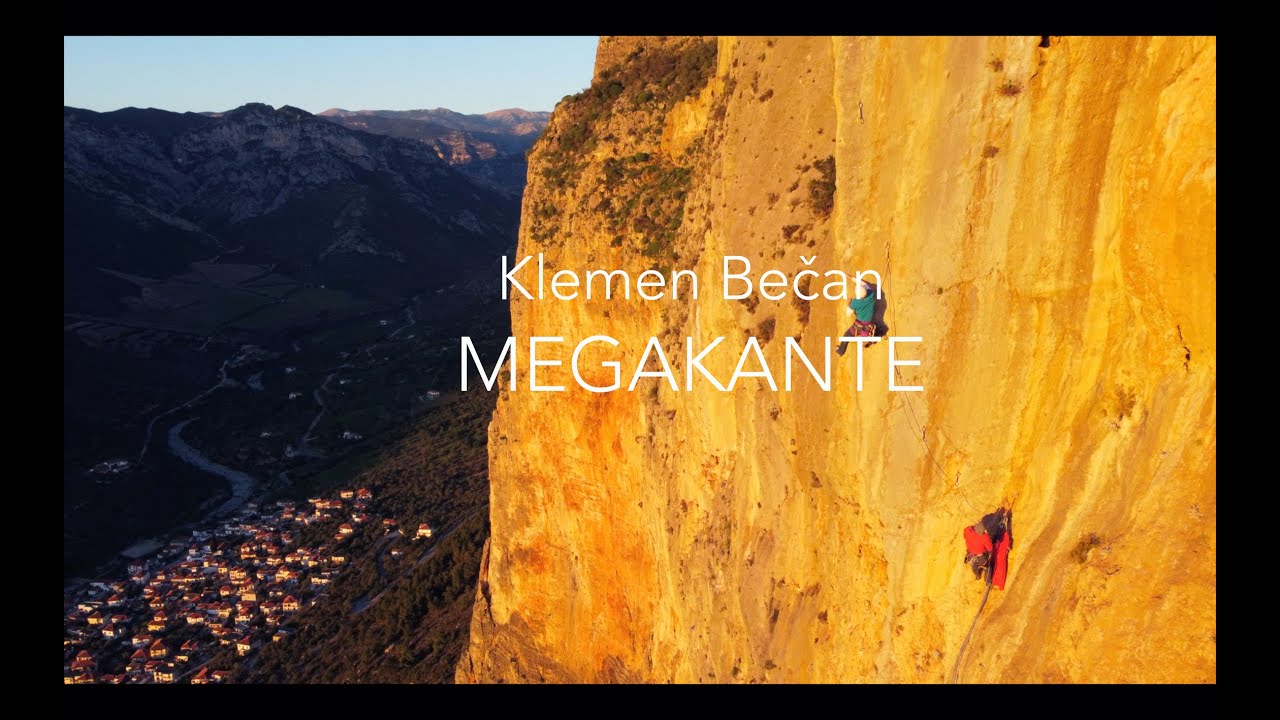 KLEMEN BEČAN: MEGAKANTE See and FEEL! what it is to climb 8a+ 400m off the ground. Magestic!
