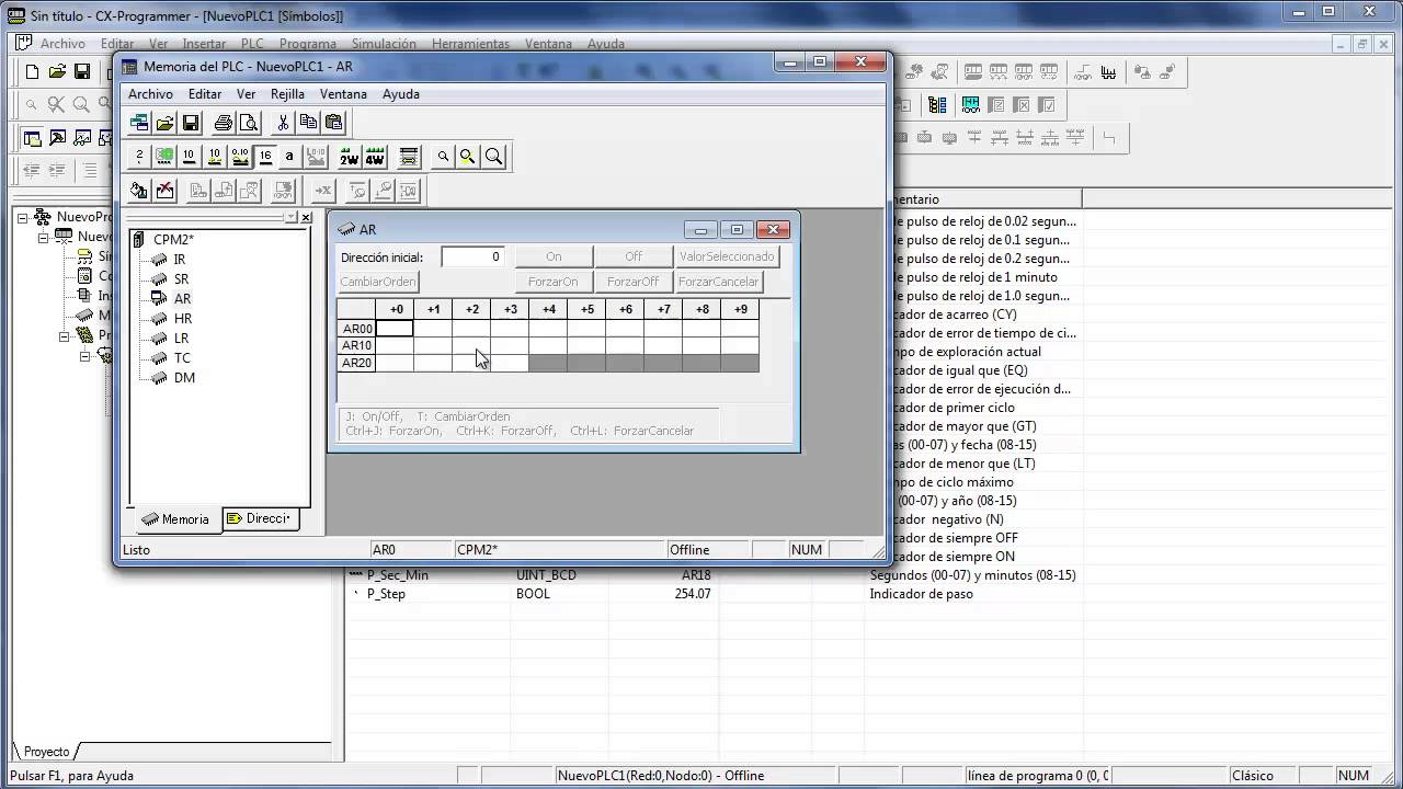 Primeros pasos con Omron CX Programmer 9.x