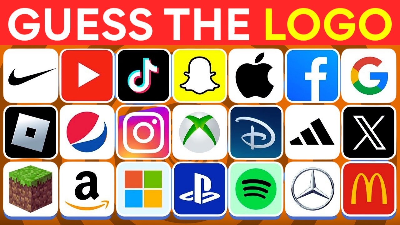 🎯 Guess the Logo in 8 Seconds or Lose! 😲 45 Logo Challenge  Easy to Impossible Levels