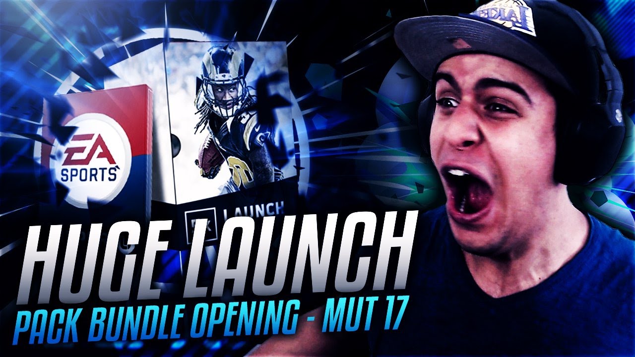 HUGE LAUNCH PACK BUNDLE OPENING!! SHOW ME THE ELITES! - MADDEN 17 ULTIMATE TEAM PACK OPENING