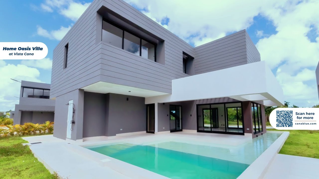 Home Oasis Villa 📍 at Vistacana 🌴✨ - Canablue Real Estate Punta Cana