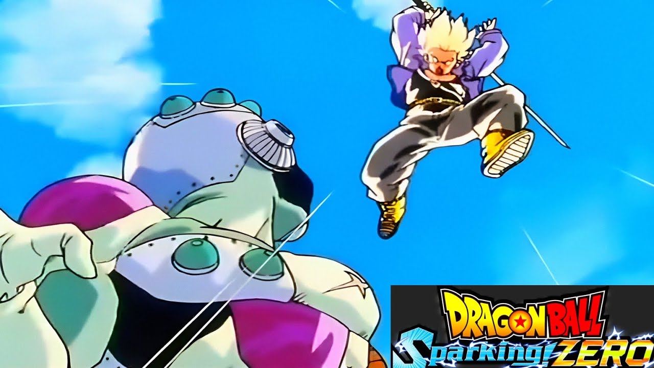 Trunks Vs Frieza (Dragon Ball Z Sparking Zero PSP mod) 