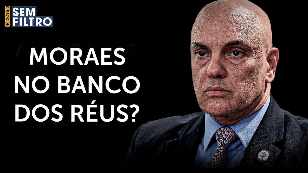 'MORAES É RÉU!': Ministro do STF 'vive em uma realidade paralela', opina Augusto Nunes