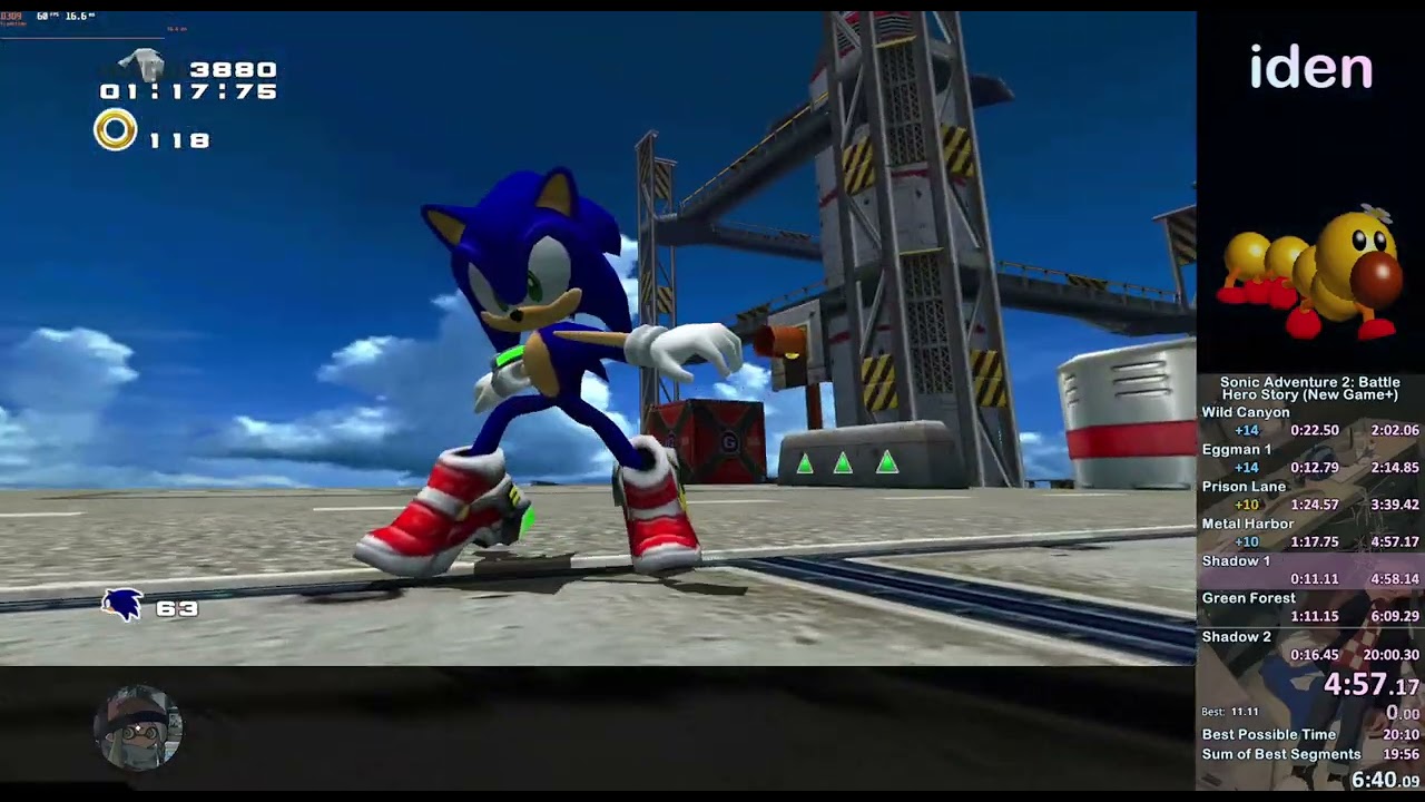 [WR] SA2B: Hero Story (New Game+) Speedrun in 