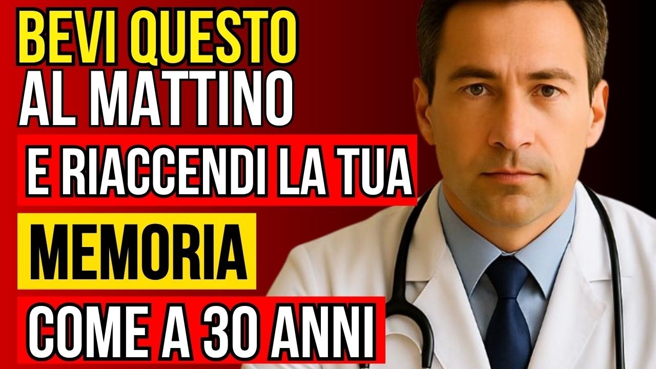 DOPO I 60 ANNI: 3 BEVANDE MATTUTINE che CANCELLANO la tua MEMORIA e 5 che la RIACCENDONO