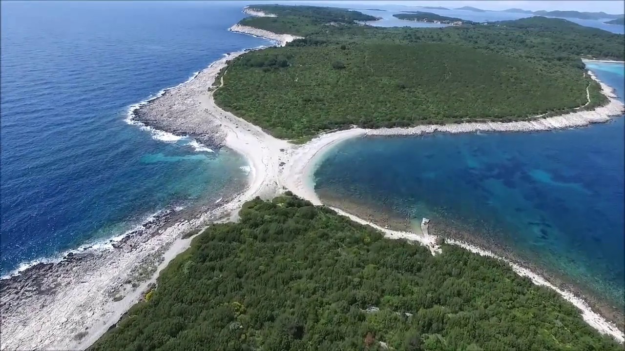 Veli Rat - Drone overflight with DJI Phantom 3 (Dugi Otok, Croatia)