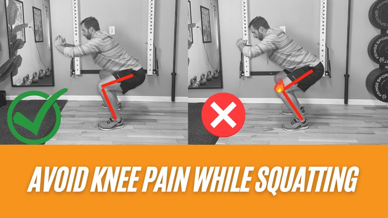 How To Avoid Knee Pain While Squatting | Make This EASY Change