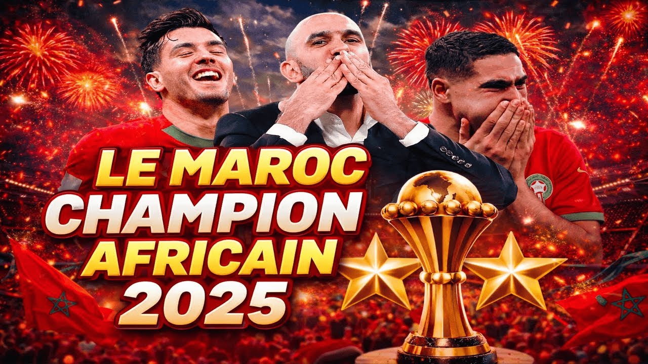 Le Maroc sacré Champion d’Afrique 2025