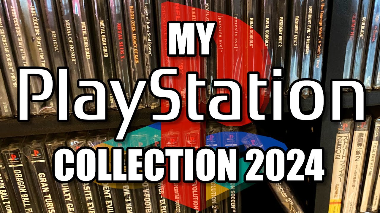 my ps1 collection in 2024
