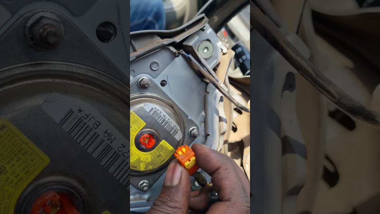 a simple way to remove an airbag socket 💯👍