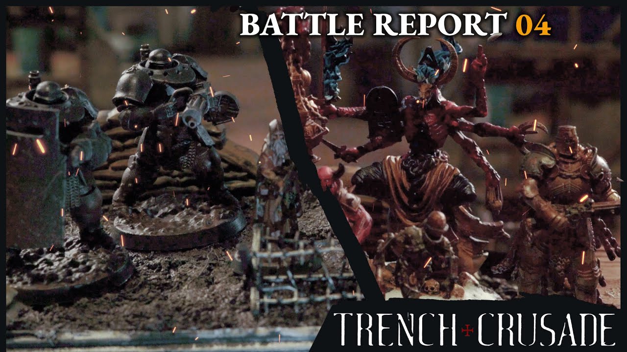 New Antioch vs Court of the Seven Headed Serpent Trench Crusade Battle Report 900 ducats