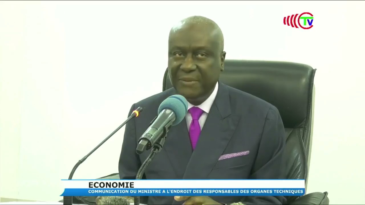 Communication du Ministre de l’Economie et des Finances