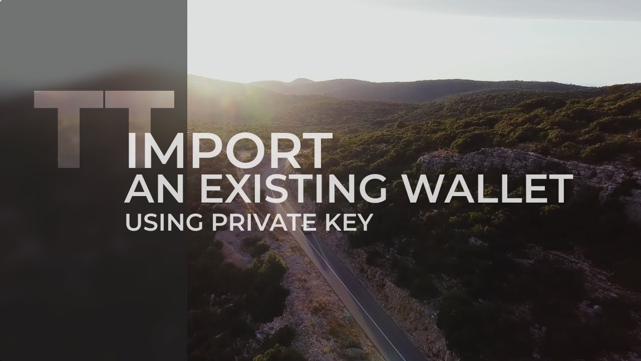 Video 6. How to import your existing wallet to MetaMask with the Private Key.