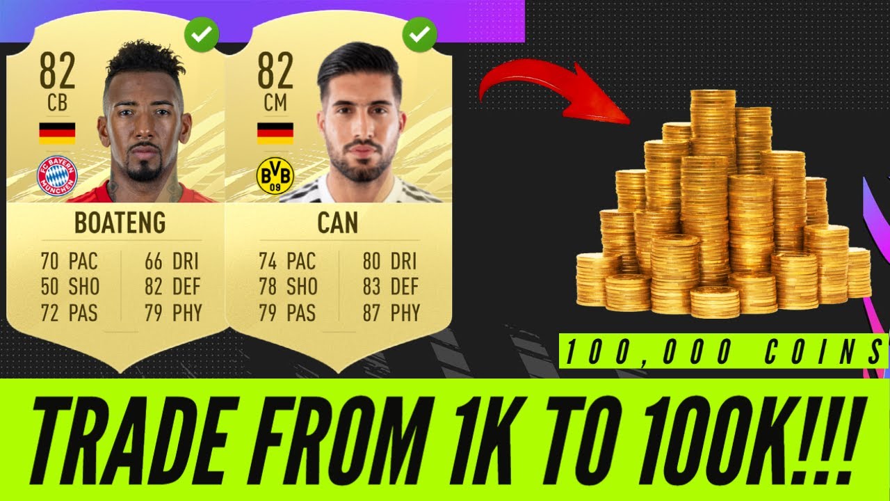 HOW TO TRADE FROM 1K TO 100K FIFA 21 QUICKLY USING THIS METHOD!!!