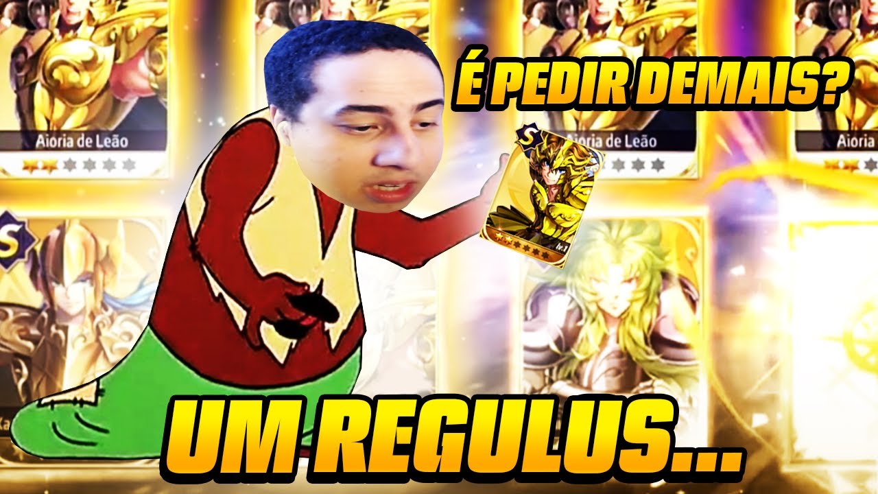 GT LEVOU TUDO E MAIS UM POUCO... ALL-WIN REGULUS DE LEÃO | Saint Seiya Awakening