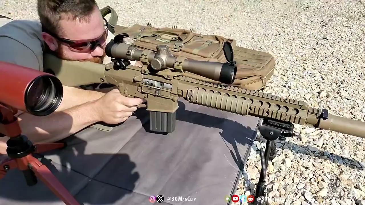 Knights Armament (KAC) M110 SR-25 Suppressed