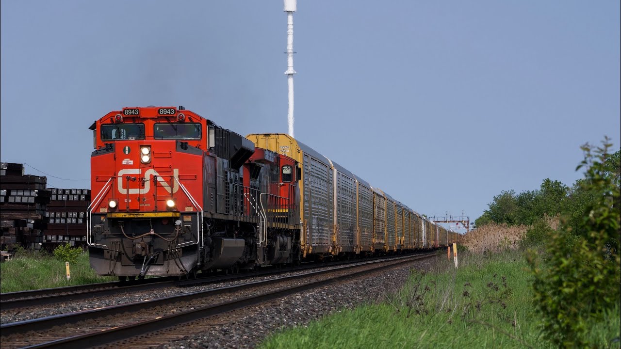 ES44DC Galore! Railfanning Scotch Block & Norval