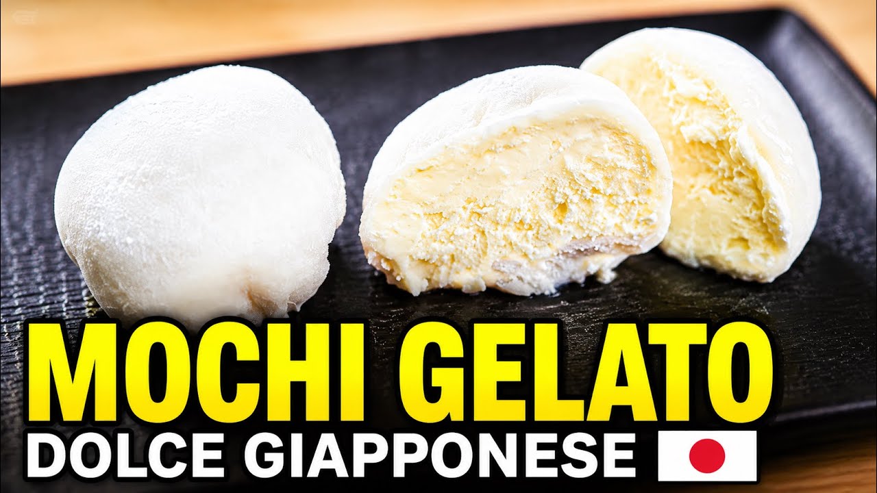 MOCHI CON GELATO | MOCHI ICE CREAM | YUKIMIDAIFUKU (Dolce Giapponese)
