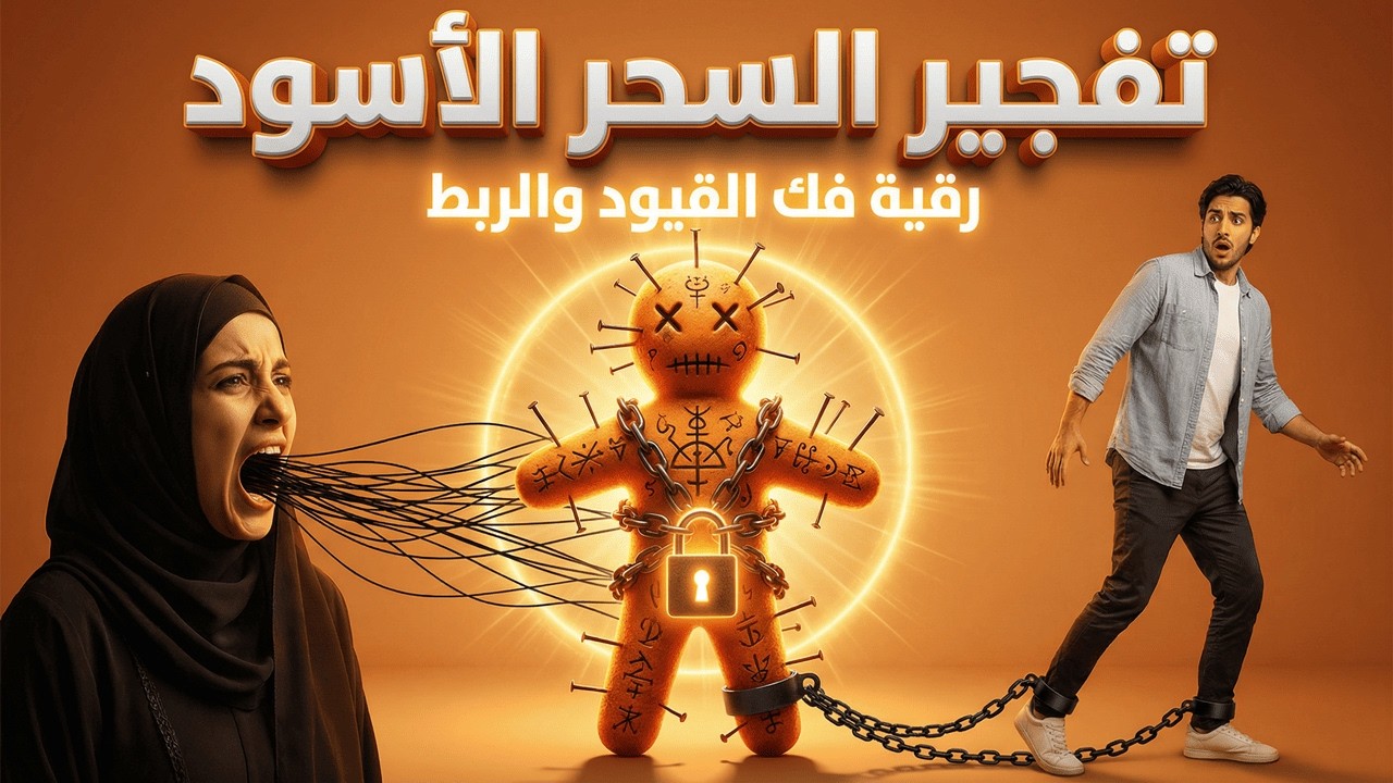 أقوى رقية شرعية لإبطال السحر الأسود تفجير السحر المدفون المرشوش المأكول المشروب وفك الطلاسم بث مباشر
