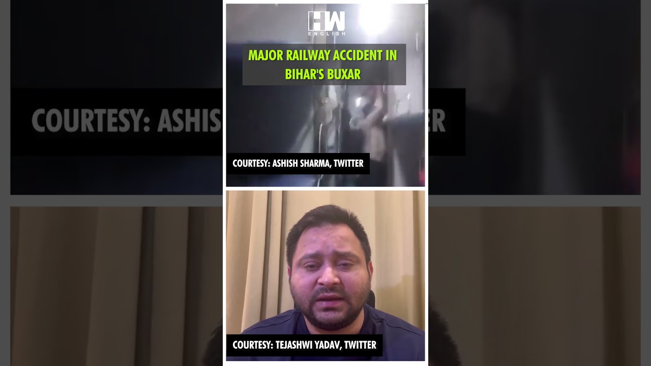 Major Railway accident in Bihar's Buxar | Nitish Kumar | Tejashwi Yadav | RJD | Buxar | Bihar