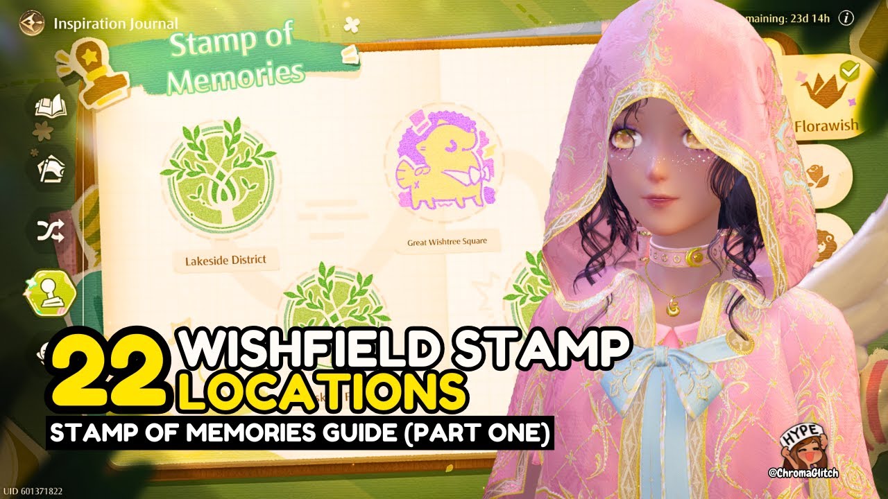 22 Stamp of Memories Locations in Infinity Nikki | PART 1