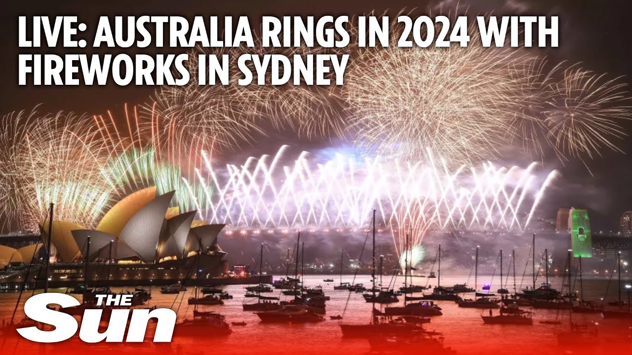 Australia celebrates New Year's Eve with Sydney Harbour fireworks