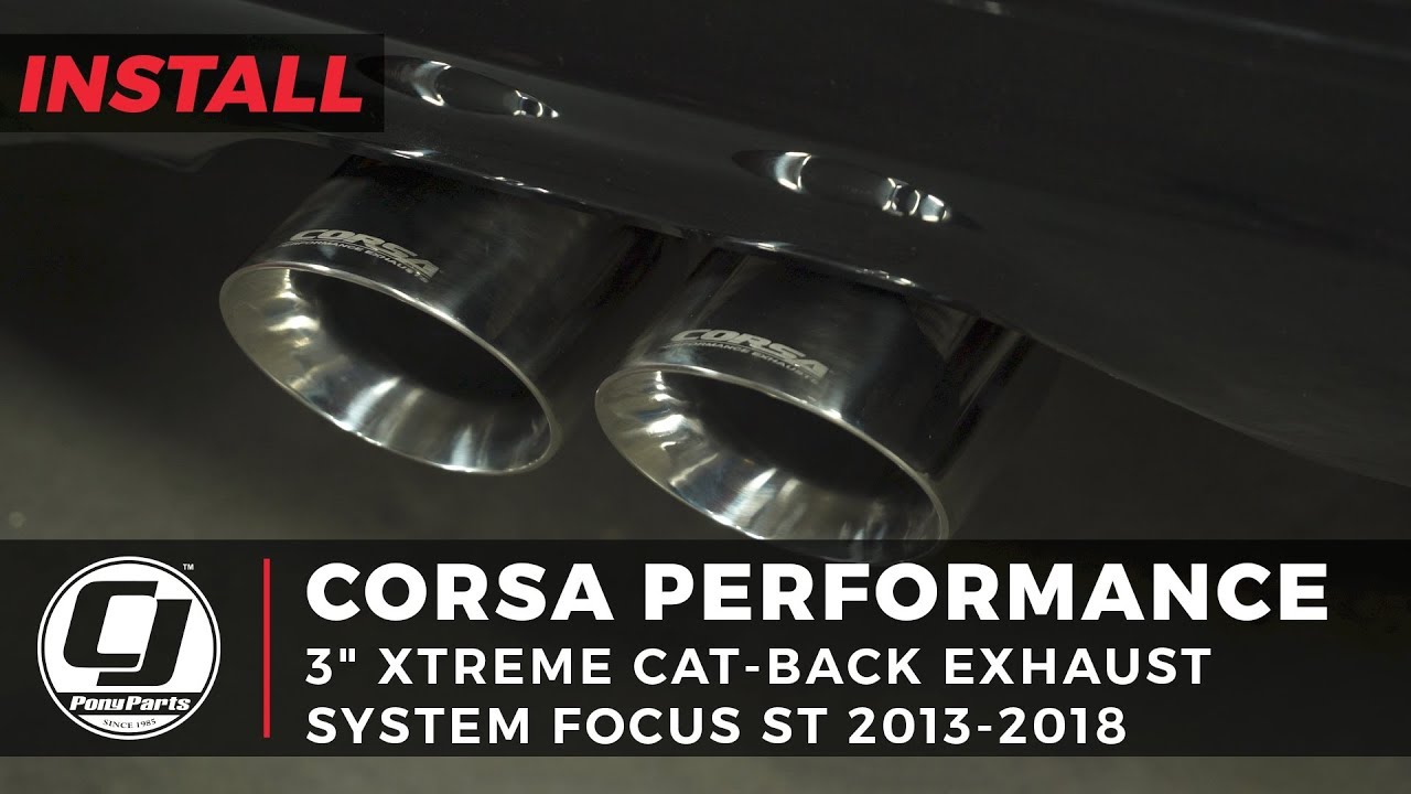 2013-2018 Ford Focus ST Install: Corsa 3