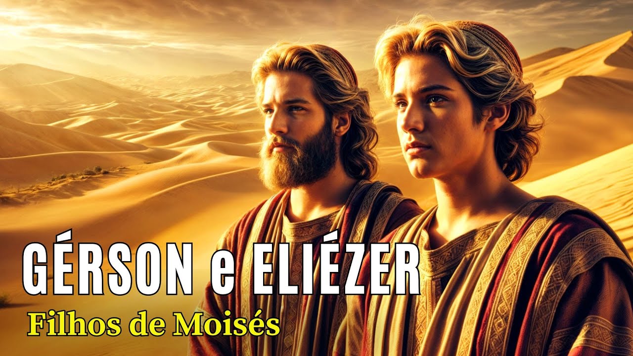 Gerson e ELIÉZER, Filhos de Moisés: A História de Dois Herdeiros do Deserto! História Bíblica